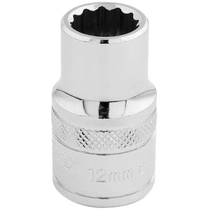 Draper 1/2" Sq. Hi-Torq® 12 Point Socket (12mm)