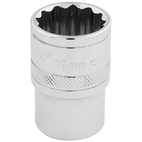 Draper 1/2" Sq. Hi-Torq® 12 Point Socket (19mm)