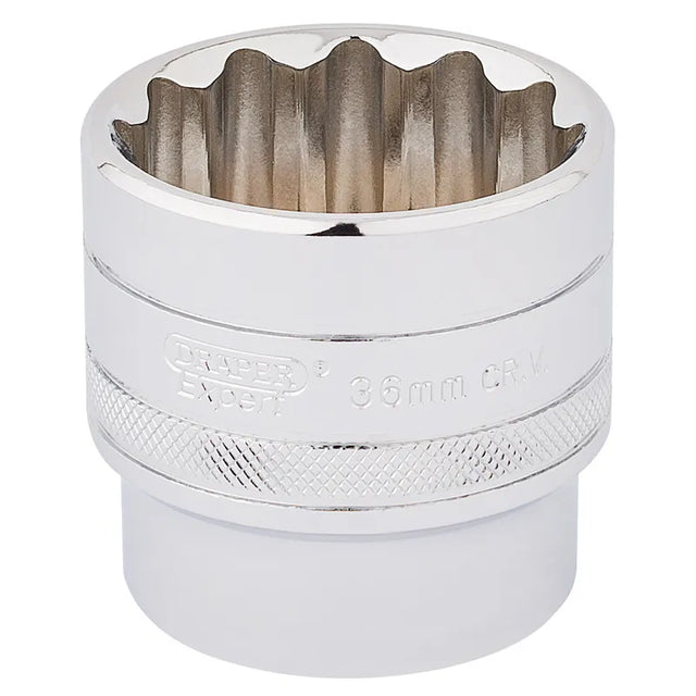 Draper 1/2" Sq. Hi-Torq® 12 Point Socket (36mm)