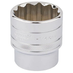 Draper 1/2" Sq. Hi-Torq® 12 Point Socket (1.1/4")