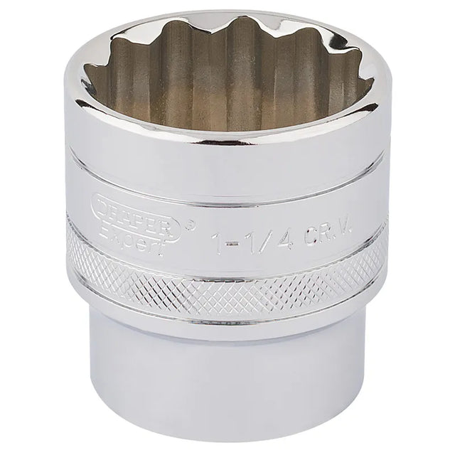 Draper 1/2" Sq. Hi-Torq® 12 Point Socket (1.1/4")