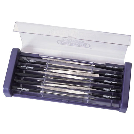 Draper 140mm Diamond Needle File Set (10 Piece)