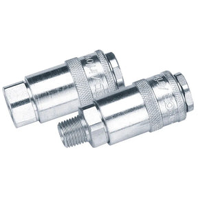 Draper 1/4" Female Thread PCL Parallel Airflow Coupling (Sold Loose)
