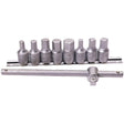 Draper 3/8" Sq. Dr. Drain Plug Key Set (10 Piece)