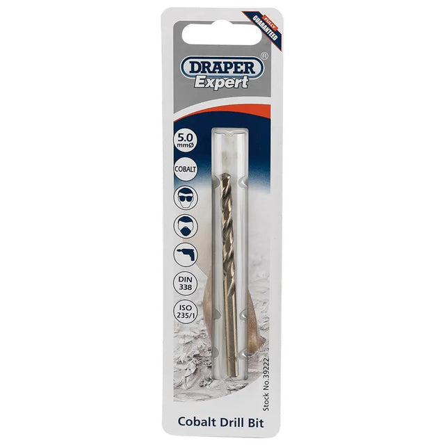 Draper 5.0mm HSS Cobalt Drill