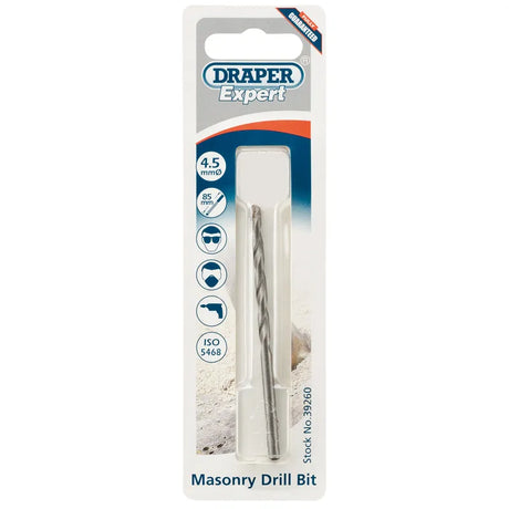 Draper Masonry Drill Bit - 4.5 x 85mm