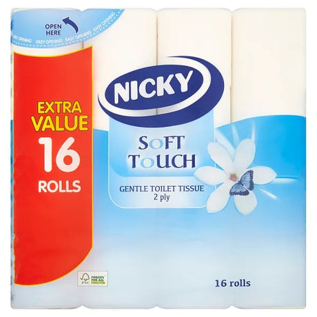 Nicky Toilet Roll 16 Pack