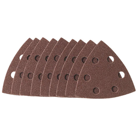 Draper Ten 93 X 93 X 93 Mm Assorted Grit Hook and Loop Tri Base Sheets