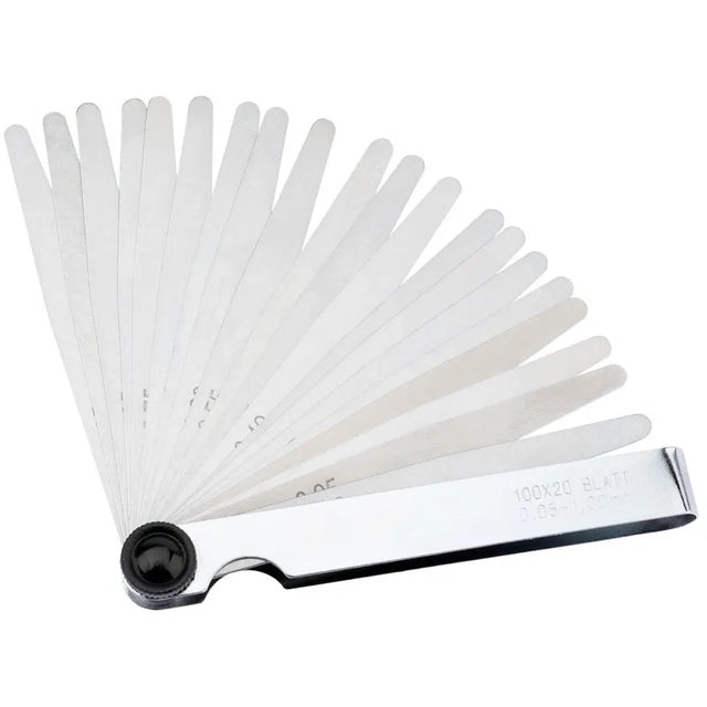 Draper 20 Blade Metric Feeler Gauge Set