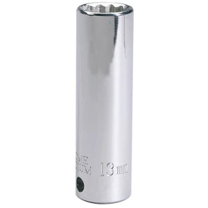 Draper 13 Mm 3/8" Sq. Dr. Hi-Torq® 12 Point Deep Socket
