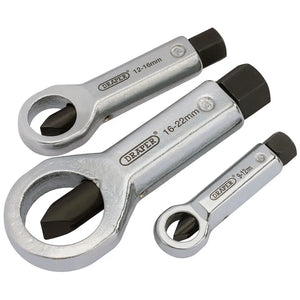 Draper Nut Splitter Set, 9 - 22 Mm (3 Piece)