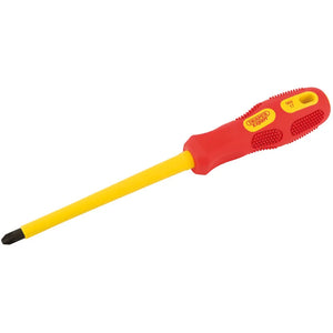 Draper No.3 x 150mm Fully Insulated PZ Slot Screwdriver