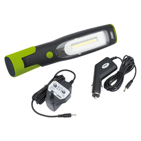 Draper Inspection Lamp with Rechargeable 4W COB LED and UV LED
