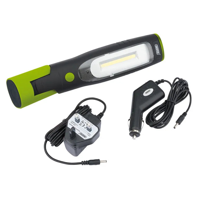 Draper Inspection Lamp with Rechargeable 4W COB LED and UV LED