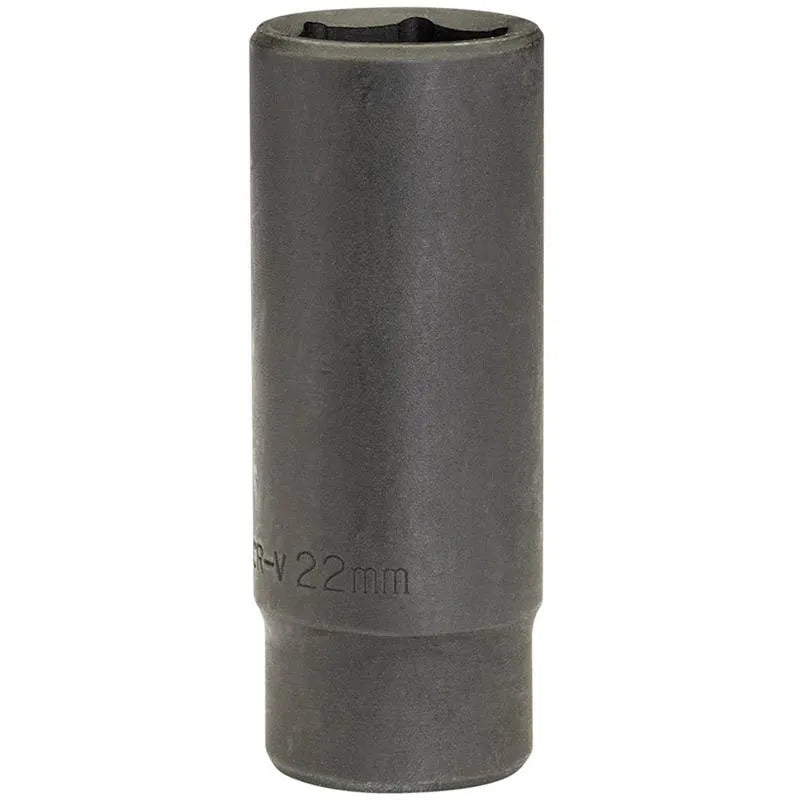 Draper Single 1/2'' Square Drive Deep Impact Sockets - 22mm