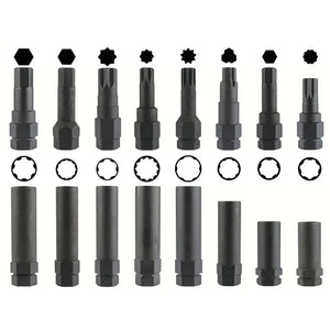 Draper Locking Wheel Nut Master Set (16 Piece)