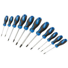 Draper Soft Grip Draper Tx-Star and Draper Tx-Star® Security Screwdriver Set (11 Piece)