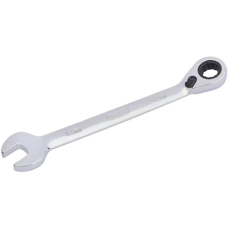 Draper 12mm Hi-Torq Metric Reversible Ratcheting Combination Spanner
