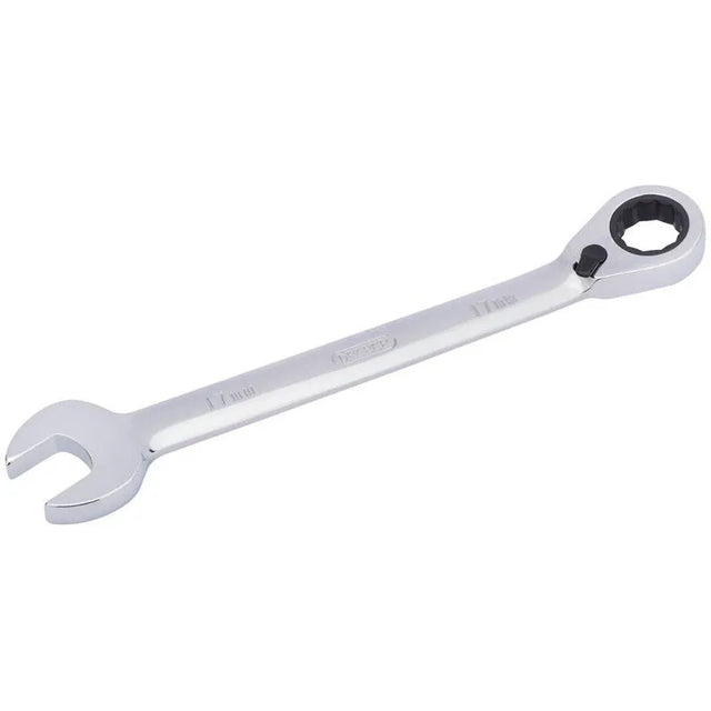 Draper 17mm Hi-Torq Metric Reversible Ratcheting Combination Spanner