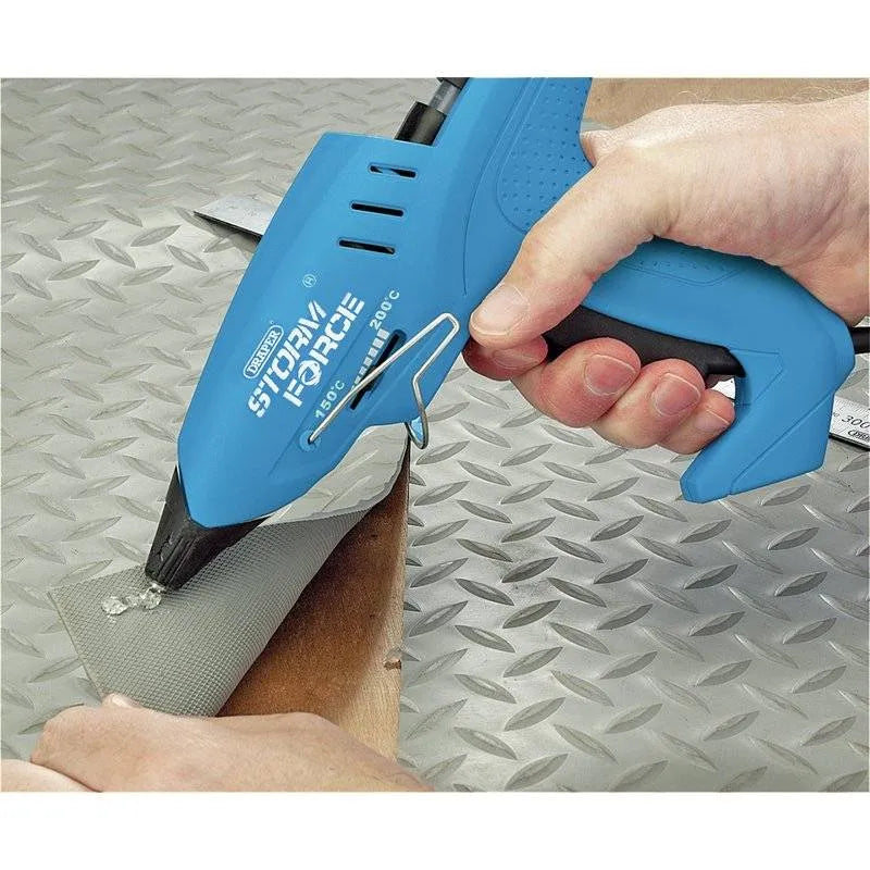 Draper Storm Force Variable Heat Glue Gun with Six Glue Sticks (400 W)