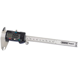 Dual Reading Digital Vernier Caliper, 0 - 150mm/0 - 6"