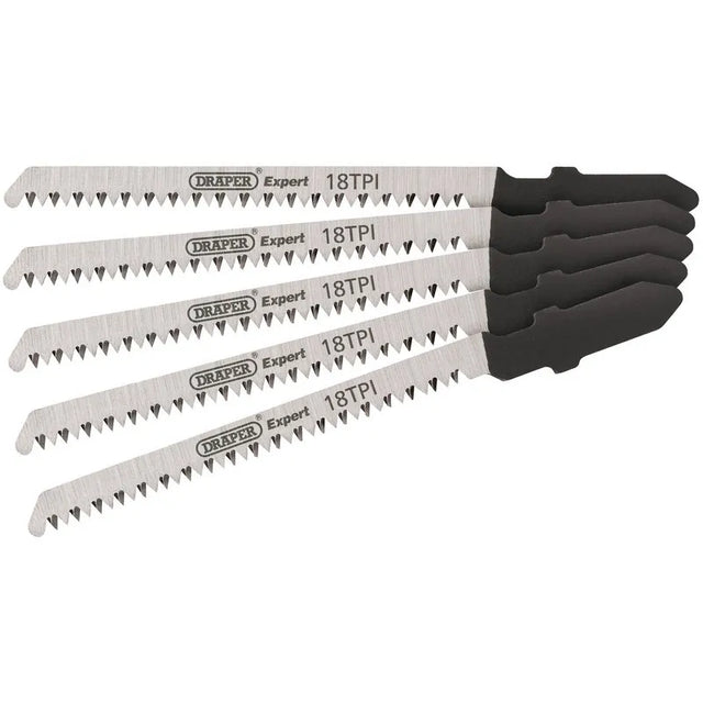 Draper DT101AO 83mm Jigsaw Blade Set (5 Piece)