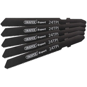 Draper DT118A 92mm Jigsaw Blade Set (5 Piece)