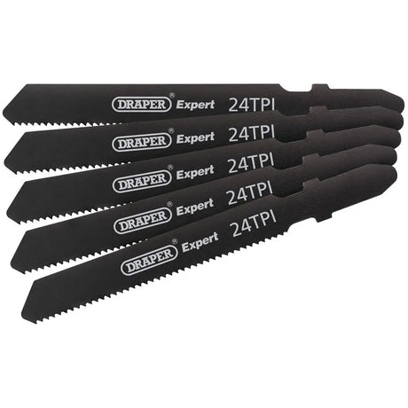 Draper DT118A 92mm Jigsaw Blade Set (5 Piece)