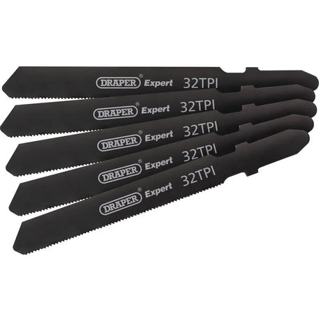 Draper DT118G 92mm Jigsaw Blade Set (5 Piece)