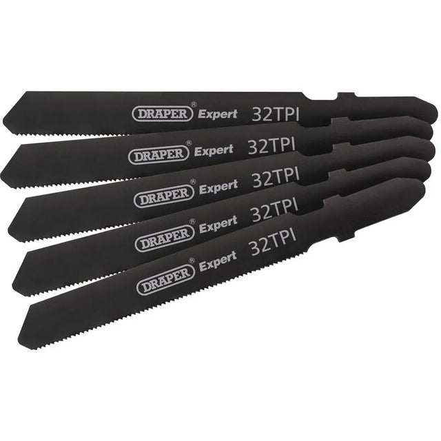 Draper DT118G 92mm Jigsaw Blade Set (5 Piece)