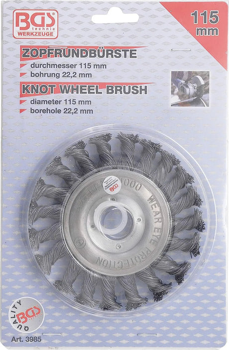 BGS WIRE BRUSH 115MM