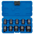 Draper 1/2" Sq. Metric Impact Socket Set (10 Piece)