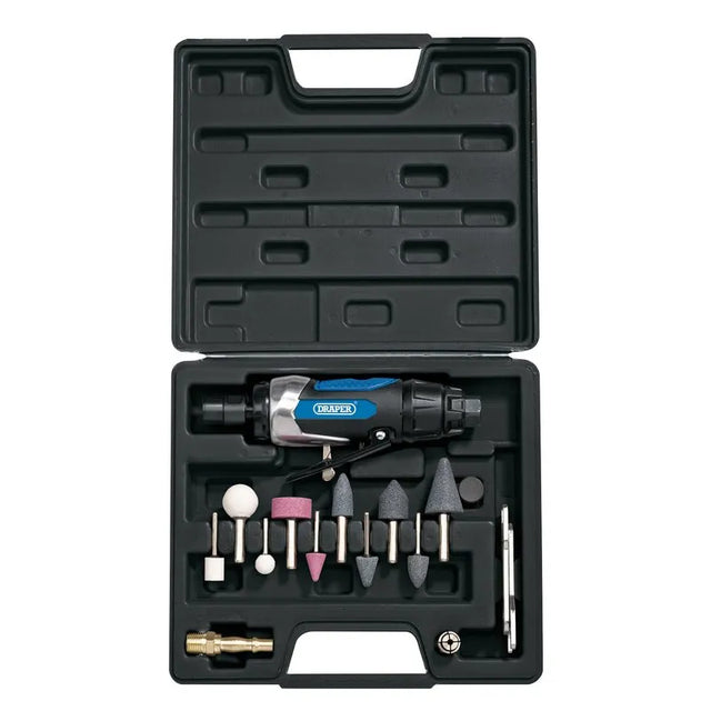 Draper Air Die Grinder Kit (15 Piece)