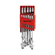 Teng Tools Combination Spanner Set Anti Slip Plastic Holder 12 Pieces