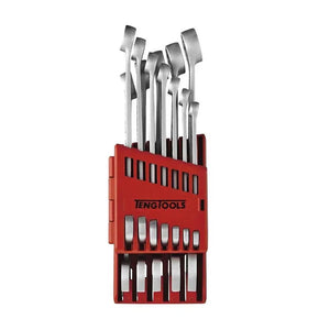 Teng Tools Combination Spanner Set Anti Slip Plastic Holder 12 Pieces