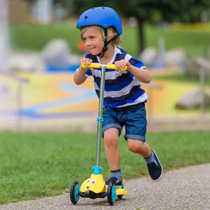 Scootiebug Bumble Foldable Scooter Yellow