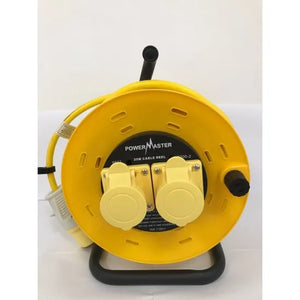 Powermaster 25m Cable Reel 2.5mm 110V