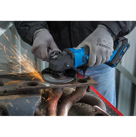 Draper Storm Force 20V 115 Mm Angle Grinder - Bare
