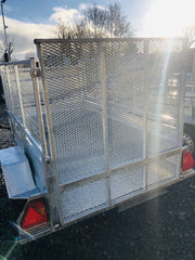 M-Tec 8ft x 5ft Twin Axle Trailer