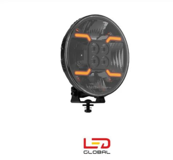 LED Global 9" 160W Driving Light with Dual Park Lights - LG931