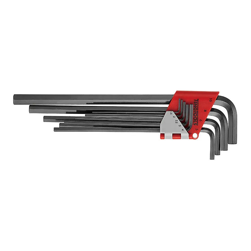 Teng Tools 9 Piece Extra Long Metric Hex Key Set
