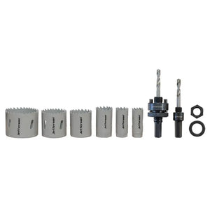 Jefferson 9 Piece Plumbers Holesaw Set