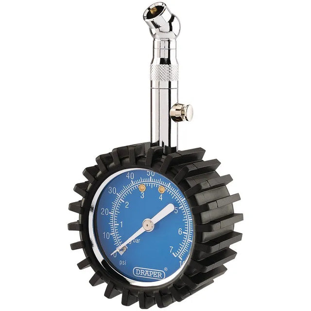 Draper Tyre Pressure Gauge 0-100 PSI