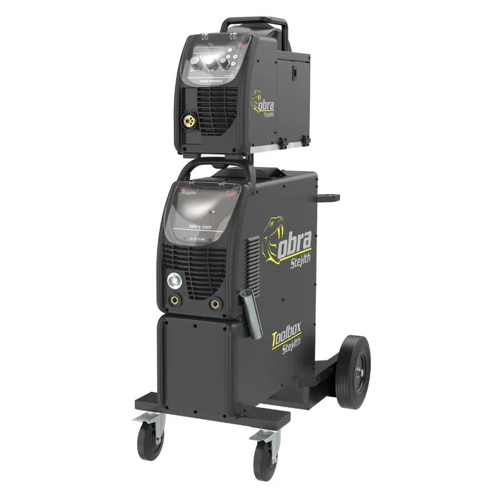 Cobra by Stealth 300-1 4R + SWF MIG Welding Machine | Multi-Process Inverter with 4 Roll Feed