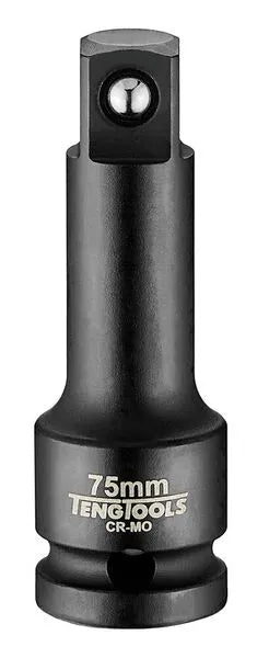 Teng Tools 1/2'' Impact Extension Bar 75mm - Chrome Molybdenum Power Tool Accessory | 920020AN