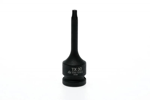 Teng Tools 921230TX-C 1/2" Drive TX30 Impact Socket – Cr-Mo with Clip