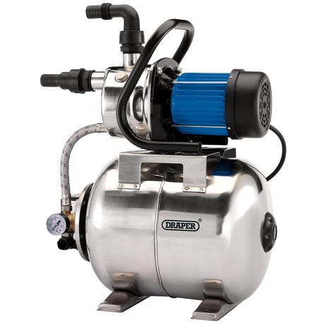 Draper Stainless Steel Booster Pump, 50L/Min, 800W