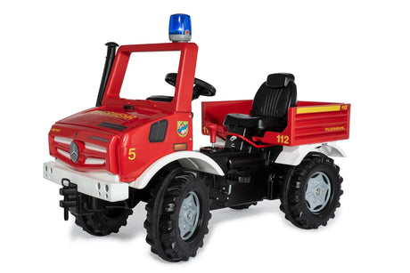 Rolly Kids Unimog Fire Engine with Gears