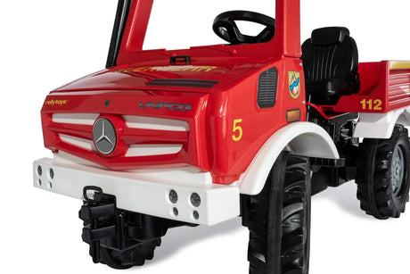 Rolly Kids Unimog Fire Engine with Gears