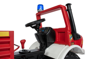 Rolly Kids Unimog Fire Engine with Gears